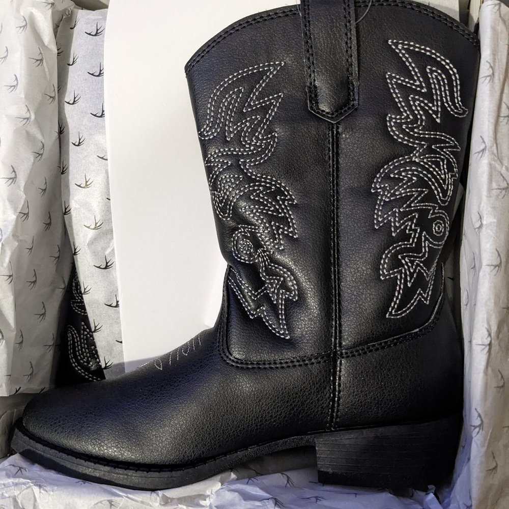 Deer Stags Black Boots size 2